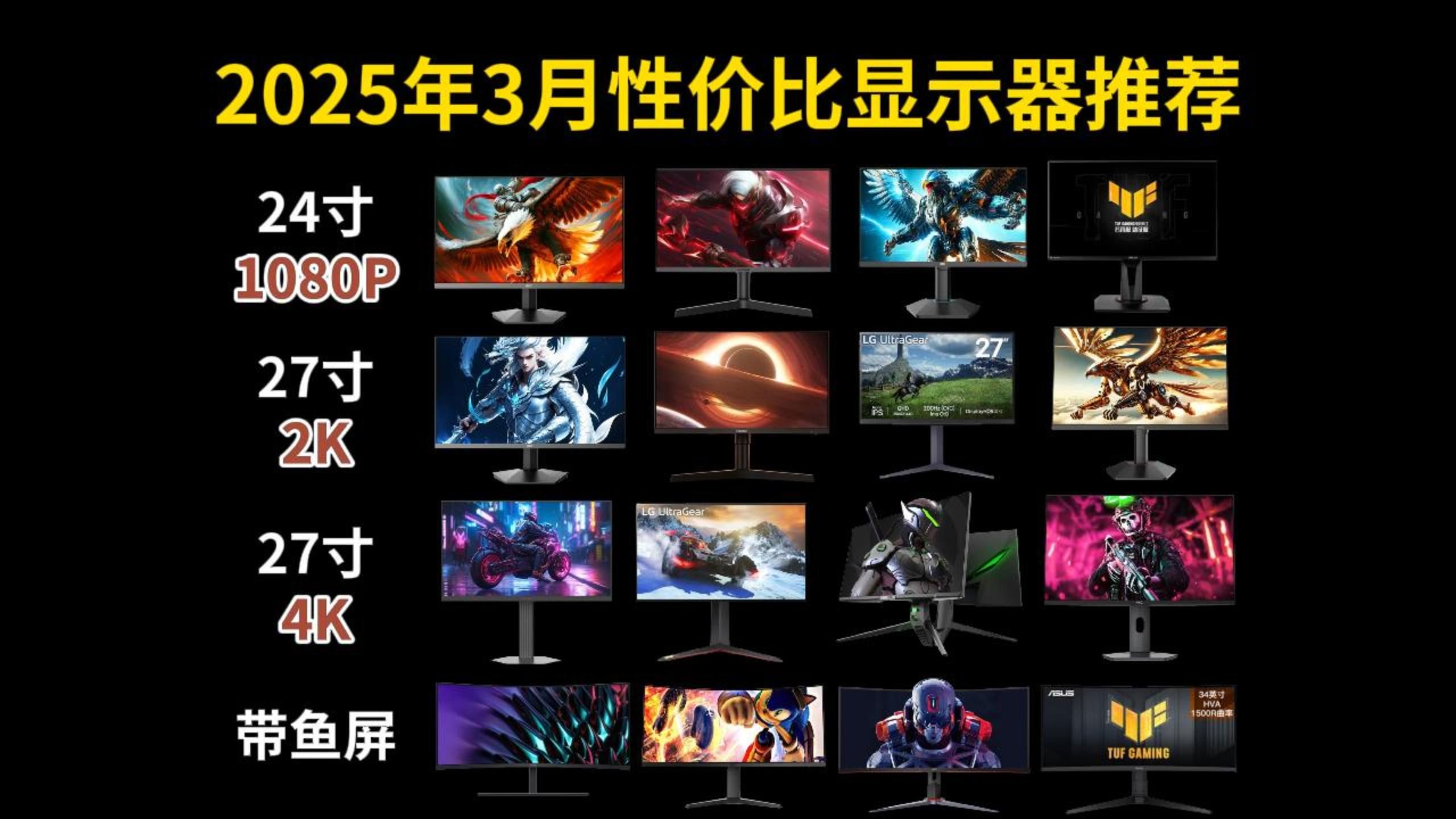 显示器4k和1080p区别 4k显示器比1080p强多少 