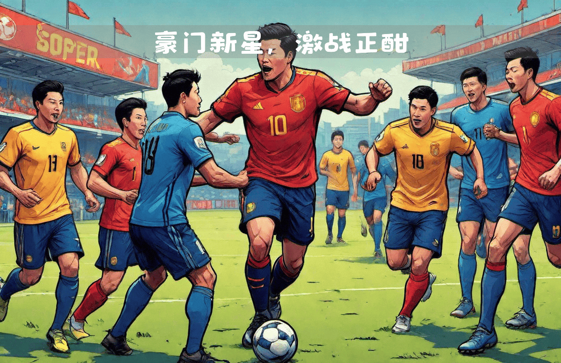 足球豪门交锋一触即发，球员奋力拼搏 
